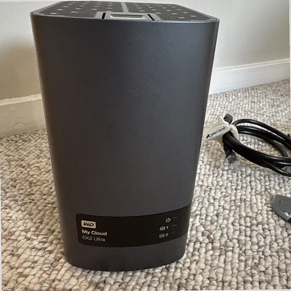 WD My Cloud EX2 Ultra 0TB 2-Bay Diskless NAS Enclosure