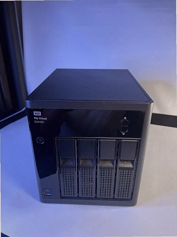 WD My Cloud EX4100 NAS Enclosure NO HARD DRIVES Not Power Supply